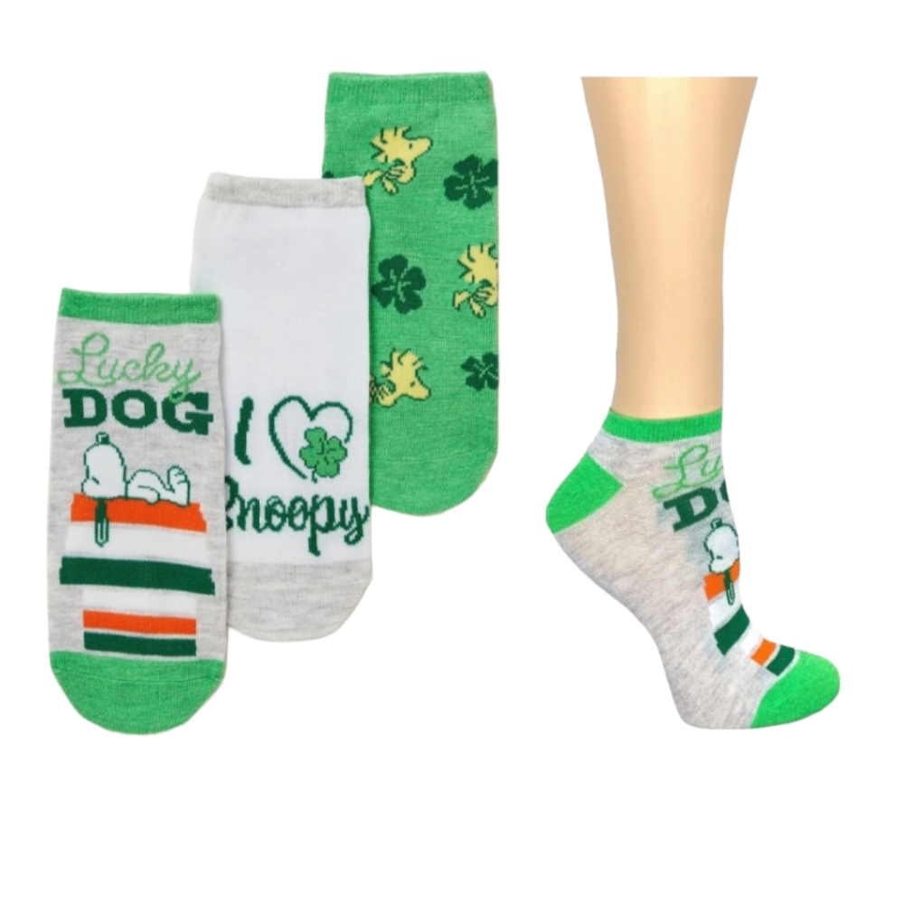 Peanuts, Snoopy No-Show Socks